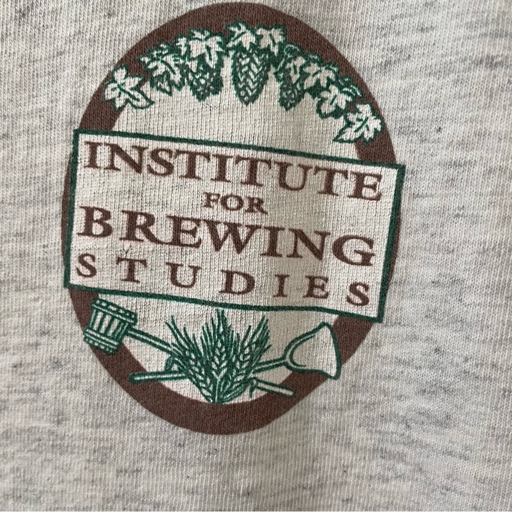 Institute for brewing reigns in the flavor Seattle 97 shirt gray vintage large - Picture 8 of 12